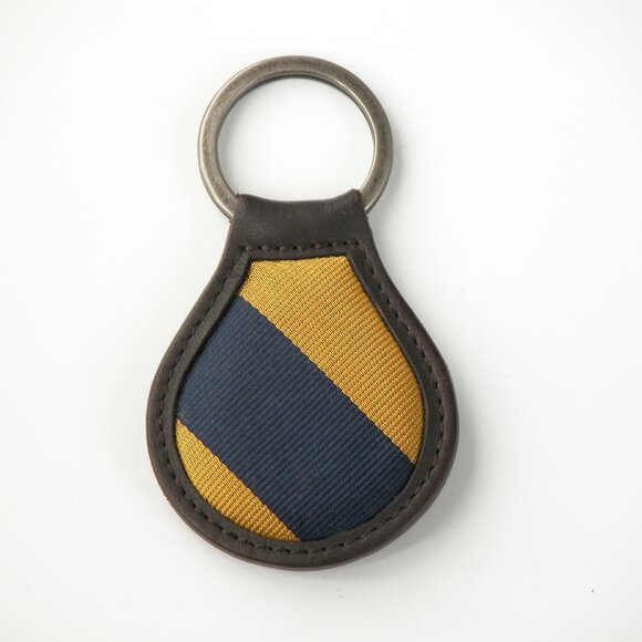 POLO RIGBY by Ralph Lauren Mens Leather Key Chain RARE - Picture 2 of 4